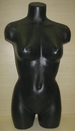 Weibliches Torso 3/4 gerades Körper; Kunststoff