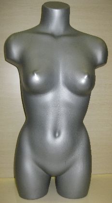 3/4 woman body form.