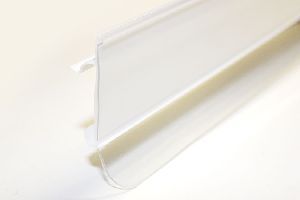 Cen. lišta s narázkou, police TEGO, bílá 1000x39mm