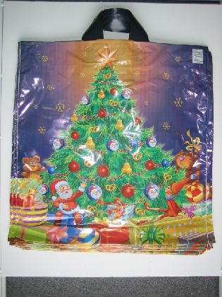Tašky s motivom ( Vianočné stromček ),25ks/bal
